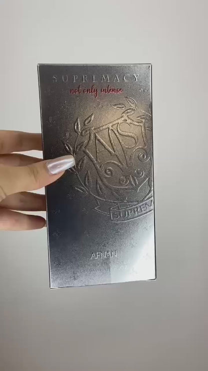 AFNAN SUPREMACY NOT ONLY INTENSE LUXURY COLLECTION MEN 3.4 OZ. EXTRAIT DE PARFUM SP
