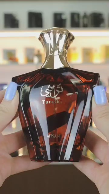 AFNAN TURATHI BROWN MEN 3.0 OZ.EDP SP